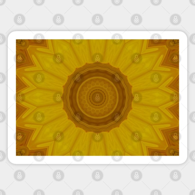 Sunflower Mandala Sticker by wagnerps